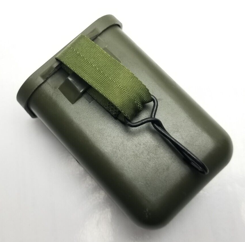 USGI Military Army Decontamination Kit M258A1 - Empty Plastic Storage Container
