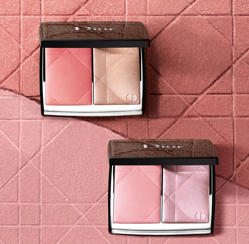 Dior ROUGE BLUSH 100 ハイライト・シェーディング Christian DIOR Rouge Blush Color & Glow 100 257 287 457 Duo