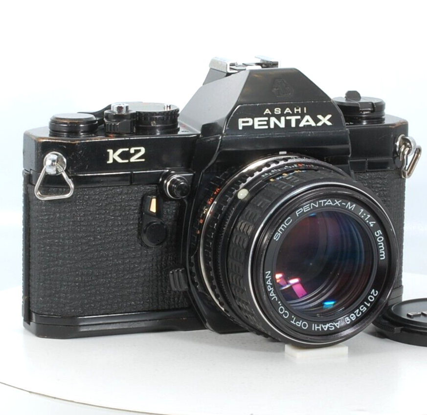 ★良品★ ペンタックス K2 / SMC PENTAX-M 50mm F1.4 Pentax K2 Black 35mm SLR Film Camera SMC PENTAX-M 50mm f1.4
