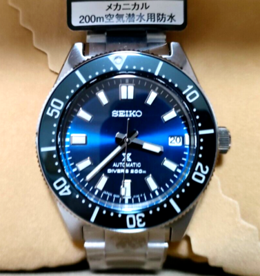 SEIKO PROSPEX SBDC163 Mechanical Automatic Diver Watch Royal Blue From Japan