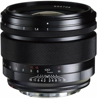 Voigtlander Standard Lens NOKTON 50mm F1 Aspherical Canon RF Mount With Tracking