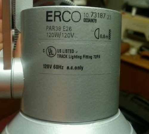 ERCO 1073187023 TRACK LIGHT