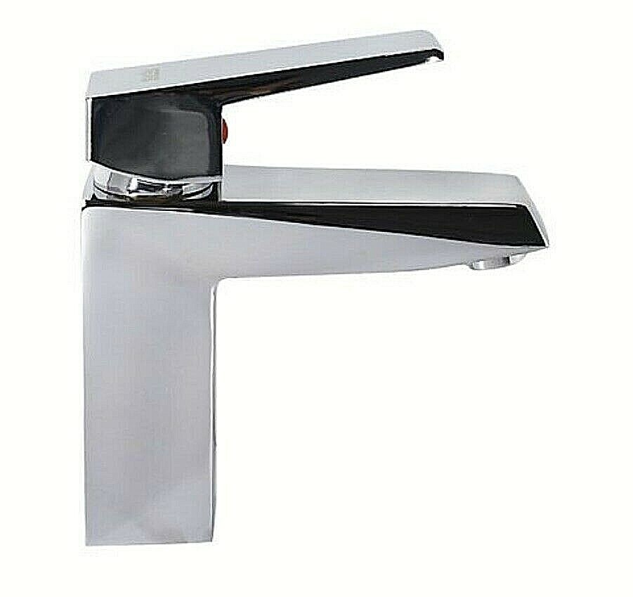 Rubinetto Miscelatore Lavabo Bagno Lavandino Leva Orientabile Moderno 52964 eas