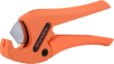 Pipe Cutter Tool Cuts 1/4 to 1 Inch Pipe Orange Handles Plumbing Fittings