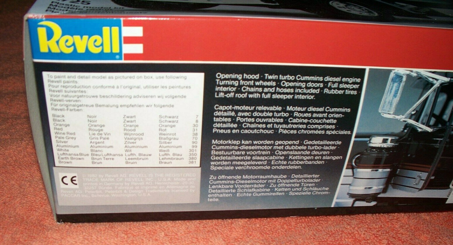 Revell 1/25 Peterbilt conventional  