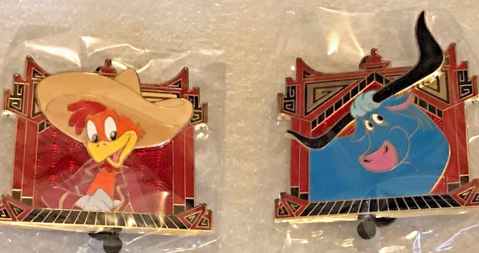 WDI エルサ ピンバッジ Disney pins WDI Chinese Zodiac 12 pin complete set KAA