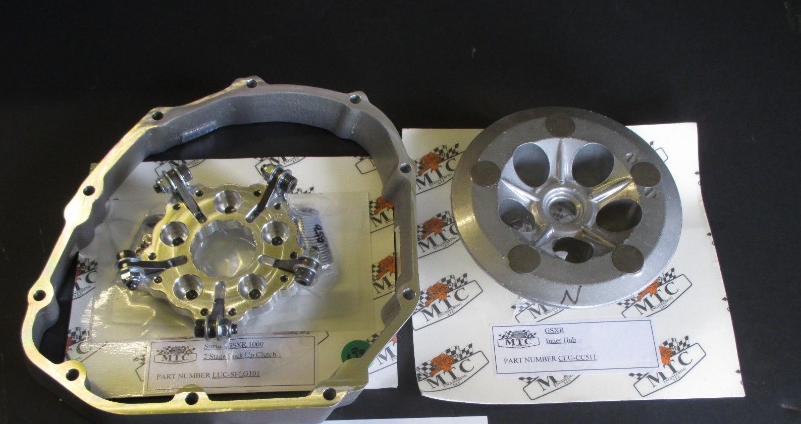 issugi&jjj/linkup2　monju Suzuki GSXR1000 K1-4 MTC 2 Stage Lock Up Clutch complete