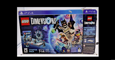 LEGO Dimensions PS4 Starter Pack 71171 Box Trashed Inside Contents Sealed READ