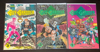 GUY GARDNER REBORN #1-3 (DC Comics 1992) -- #1 2 3 -- FULL Set