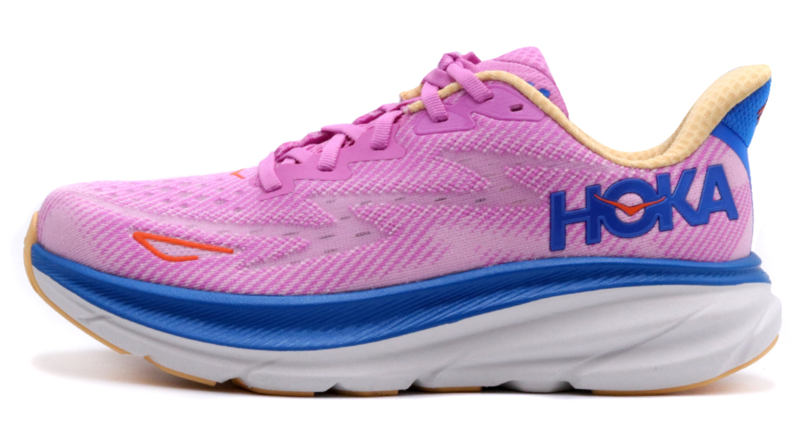 Женские кроссовки HOKA ONE ONE Clifton 9 Цикламеновый / Сиреневый 1127896-CSLC