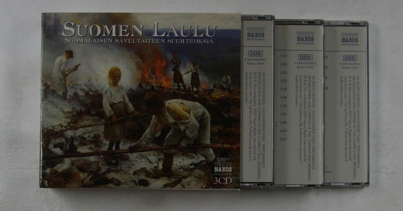 Suomen Laulu Suomalaisen SÃ¤Veltaiteen Suurteoksia Finland 3cd Box 2005