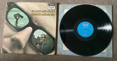 Harvey Andrews - places and faces LP UK 1969 Decca Nova 1ST