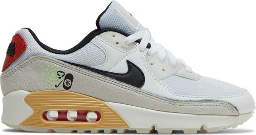 

[DV3335-100] Мужские кроссовки Nike AIR MAX 90 SE, White/light bone/sesame