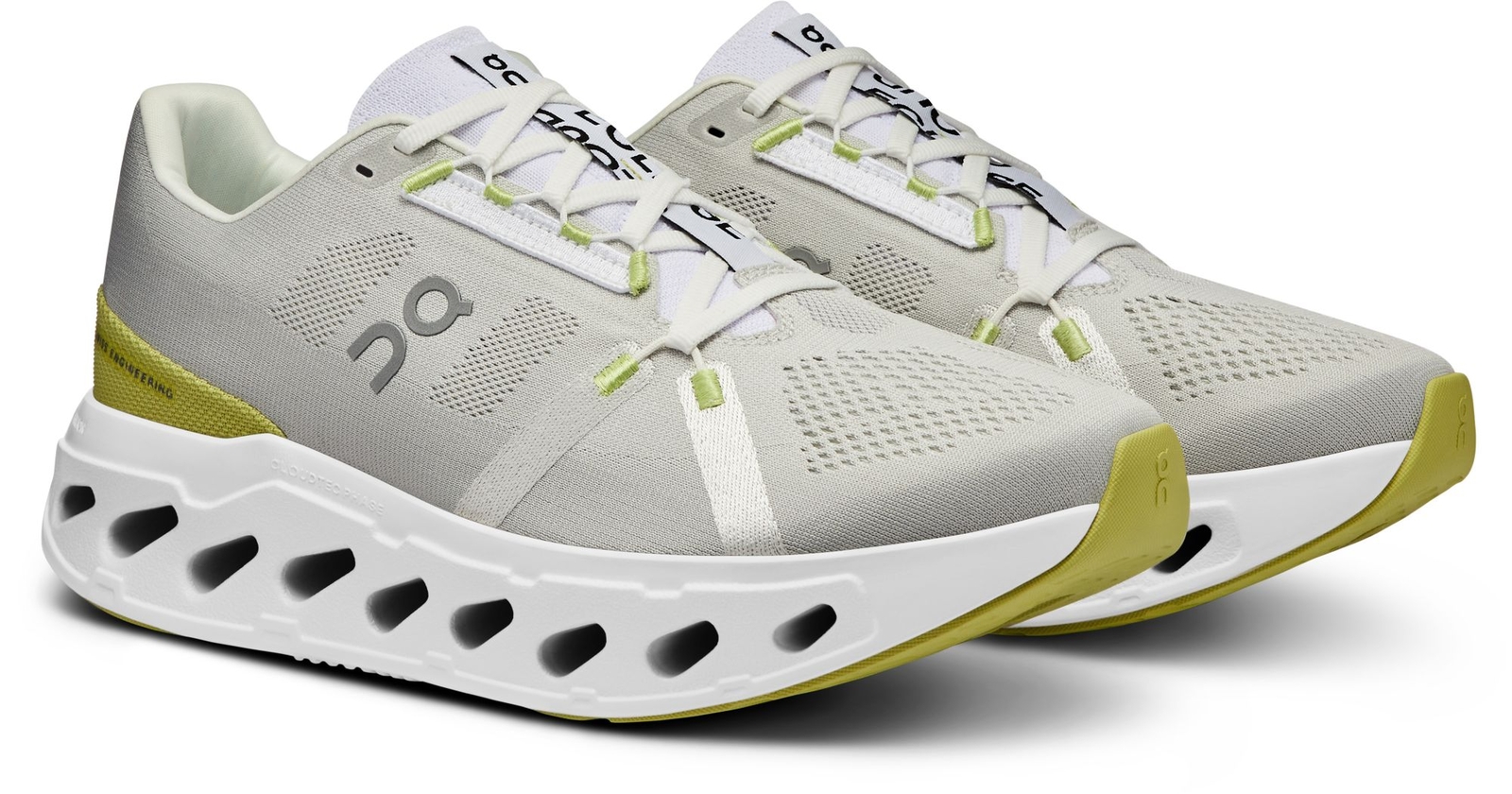 Pre-owned On Men's  Running Brand White/sand Yellow Cloud Cloudeclipse Oc 2024 Shoes