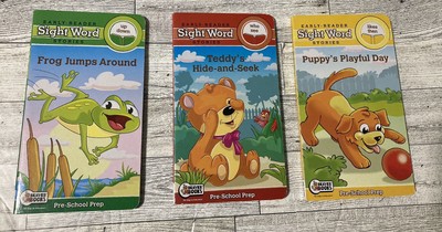 Early Reader Sight Word Stories Lot of 3 Pre-School Prep Childrens Books