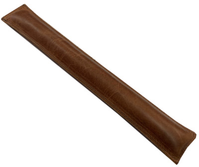 1 1/2'' x 12'' Steel Shot Filled ''Slim Jim'' Leather Paperweight (161-LW)