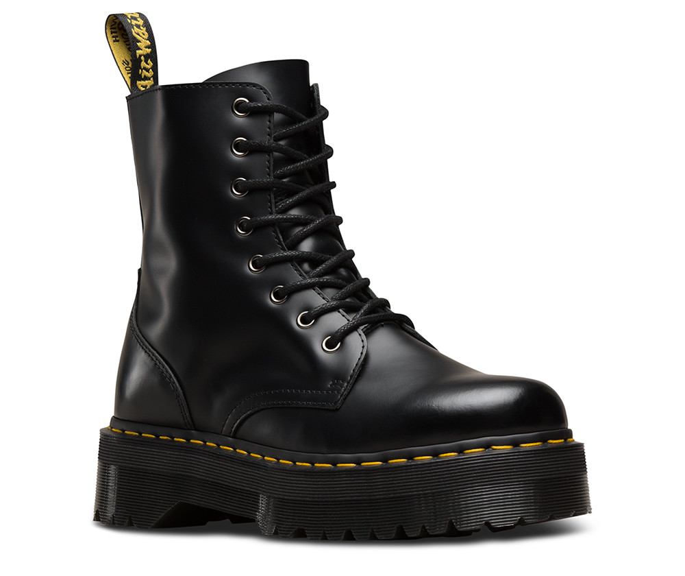 JADON PISA 8 ホール 厚底 UK5 Dr. Martens Dr. Martens 26378001080 Jadon III Black Pisa - 9 US Men
