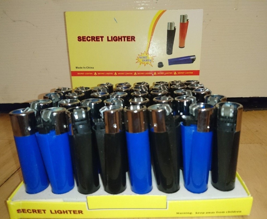 Working Refillable Clipper Style Secret Stash Lighter Unlimited
