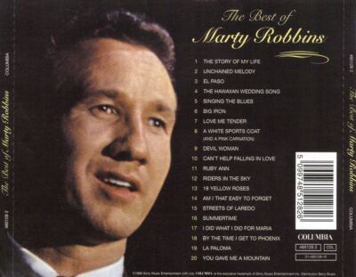 MARTY ROBBINS - THE BEST OF MARTY ROBBINS [SONY] NEW CD