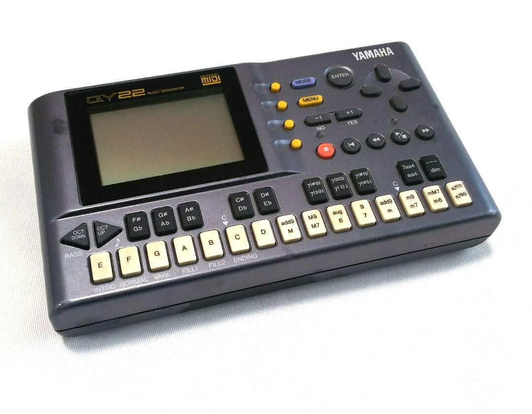 QY22 ミュージックシーケンサー Yahoo!オークション - YAMAHA ミュージックシーケンサー QY22
