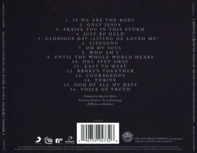 CASTING CROWNS - VOICE OF TRUTH: THE ULTIMATE COLLECTION NEW CD