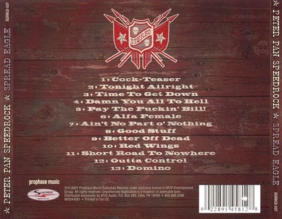 PETER PAN SPEEDROCK SPREAD EAGLE NEW CD