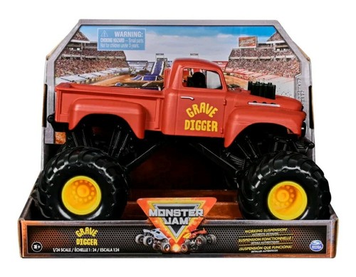 MONSTER JAM SERIES 17 GRAVE DIGGER MONSTER TRUCK TRUE METAL