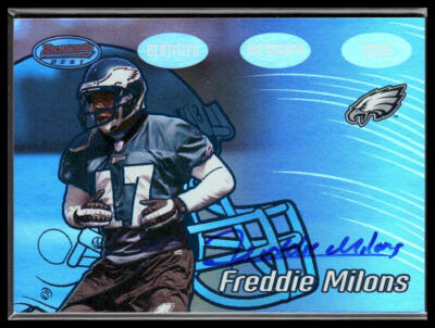 Freddie Milons #134 2002 Bowman's Best Blue #/399