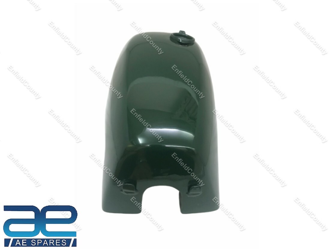 For Norton Commando Fastback Green Painted Aluminum Fuel Petrol Gas Tank 