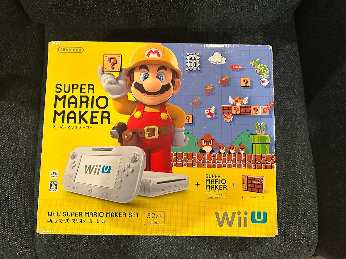 Wii U Super Mario Maker Set 32GB,白 Amazon | Wii U スーパーマリオメーカー セット | ゲーム機本体