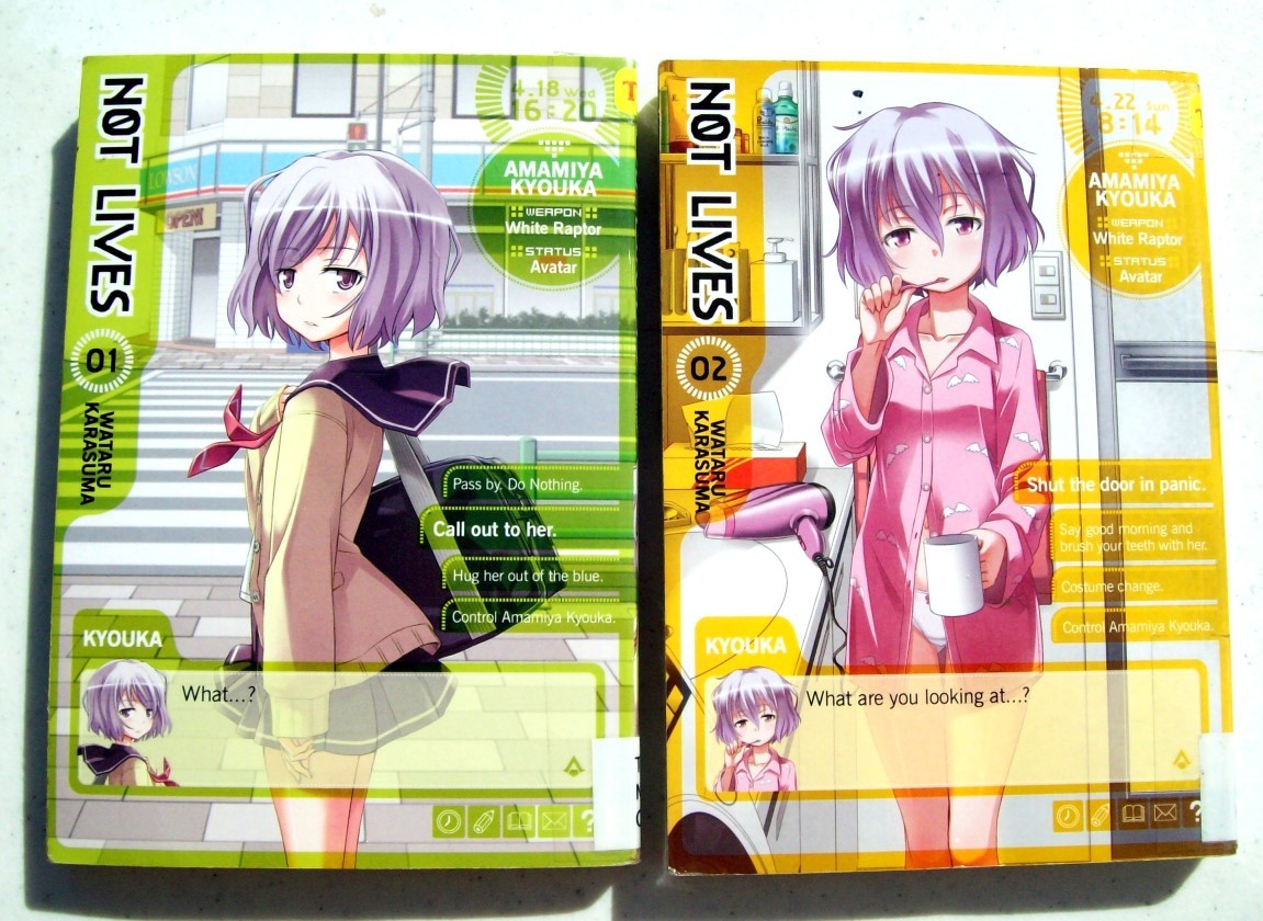 Not Lives Vol. 1-4 by Wataru Karasuma Manga Graphic Novels Video Game Master