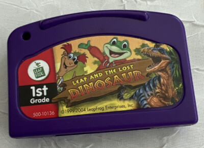 Leap Frog Leap Pad 1st Grade Leap And The Lost Dinosaur - CARTRIDGE ONLY