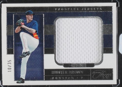 2023 Panini Three and Two - Hunter Brown #PJ-HB