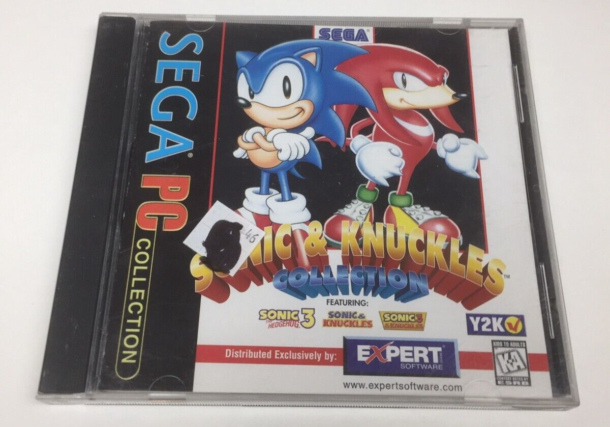 SONIC CD  PC　北米版 Sonic CD PC Front cover