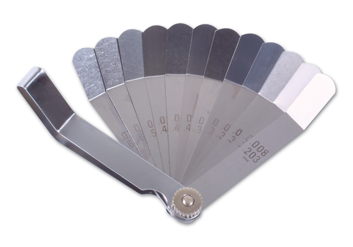 12 Blades Offset Feeler Gauges Offset Metric / Imperial Easy to Use