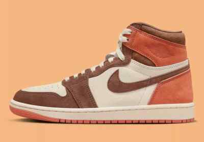Nike Air Jordan 1 High OG Dusted Clay Burnt Sunrise Shoe FQ2941-200 Womens Size
