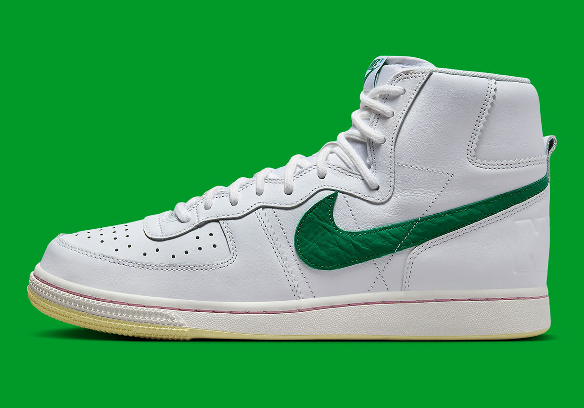 Кроссовки Nike Terminator High White Malachite Sail Alabaster FV9350-100 sz 14 мужские