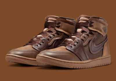 Nike Air Jordan 1 High MM "Archaeo Brown/Cacao Wow/Baroque Brown" Women's Shoes
