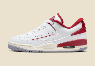 Nike Air Jordan 2/3 Chicago White Varsity Red Sail FD0383-161 Men's