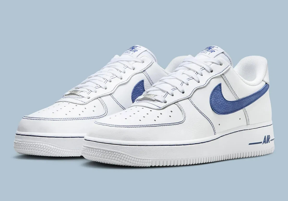 ◆正規品◆NIKE AIR FORCE 1 '07 LV8 DEEP  BLUE◆関税込◆ HQ2037 100 Nike Air Force 1 Low '07 LV8 White Deep Royal