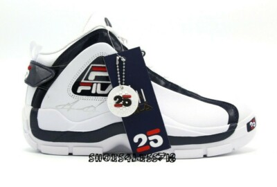 NEW MENS FILA GRANT HILL 2 25th ANNIVERSARY SIGNATURE LIMITED EDITION SNEAKERS