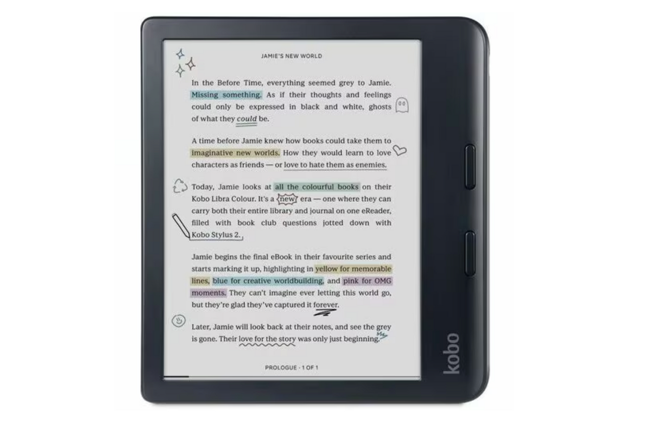 KOBO LIBRA COLOUR 2024版 32GB Kobo Libra Colour - Review 2024 - PCMag Middle East