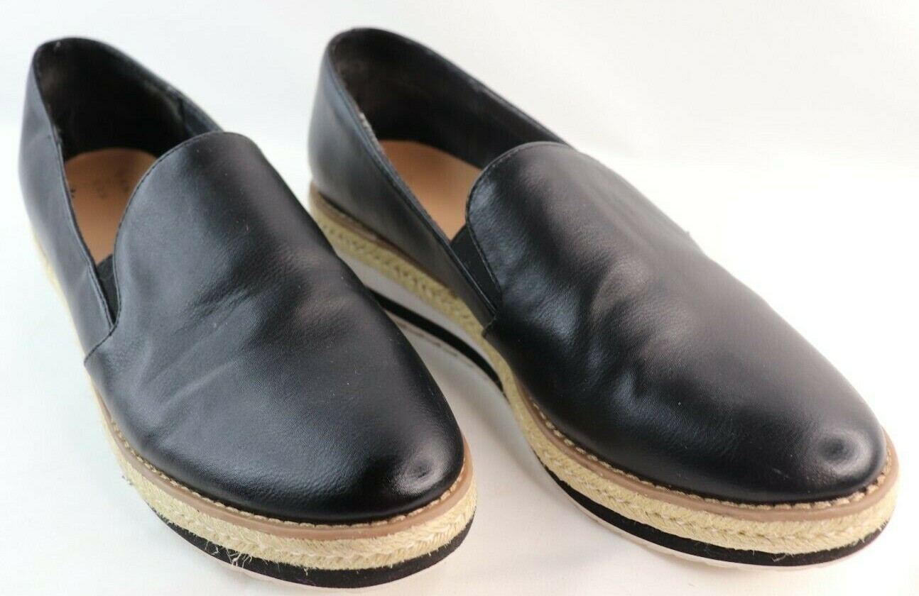 A New Day Womens Devina Hybid Black Casual Slip On Shoe Sz 10
