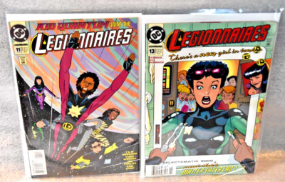 LEGIONNAIRES #11 & #13 DC COMICS **L