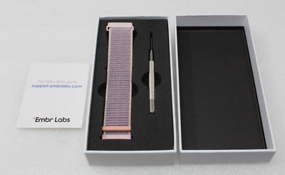 New Embr Wave 1 Cooling Wristband for Menopause Relief & Hot Flashes - Pink