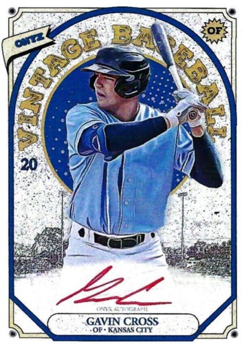 2021 Onyx Vintage Extended - Gavin Cross #EAGC