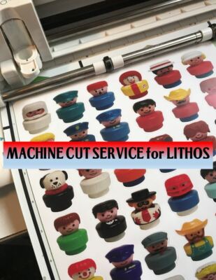 LITHOS MACHINE CUTTING SERVICE * EASY Peel & Stick Application Use w Set Order *