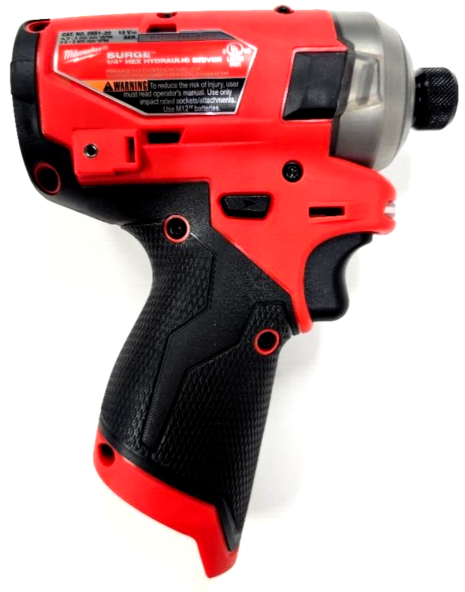 New M12 Milwaukee FUEL 2551-20 1/4" Brushless Surge Hydraulic Impact 12 Volt