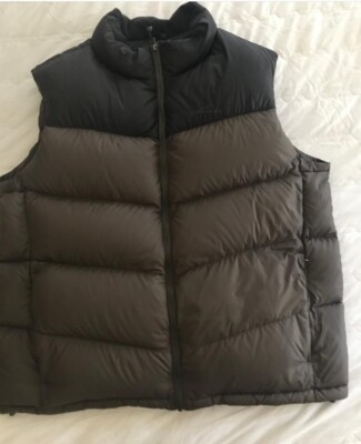 Eddie Bauer Men's EB700 down vest, XXL, mocha/chocolate