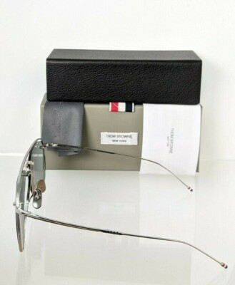 Pre-owned Dita Brand Authentic Thom Browne Sunglasses Tb 113-59-01 Slv-gry Tbs113 Frame In Silver